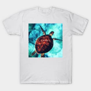 turtle Ocean photography T-Shirt